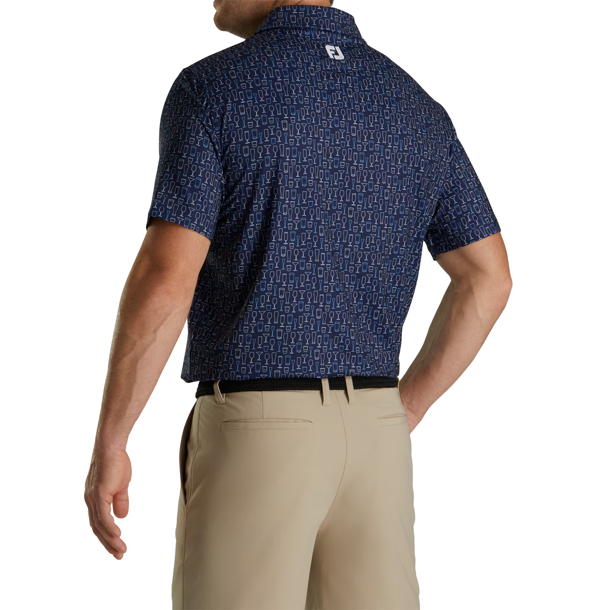 FootJoy Glass Print Polo Shirt