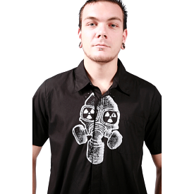 Gas Mask industrial waste shirt