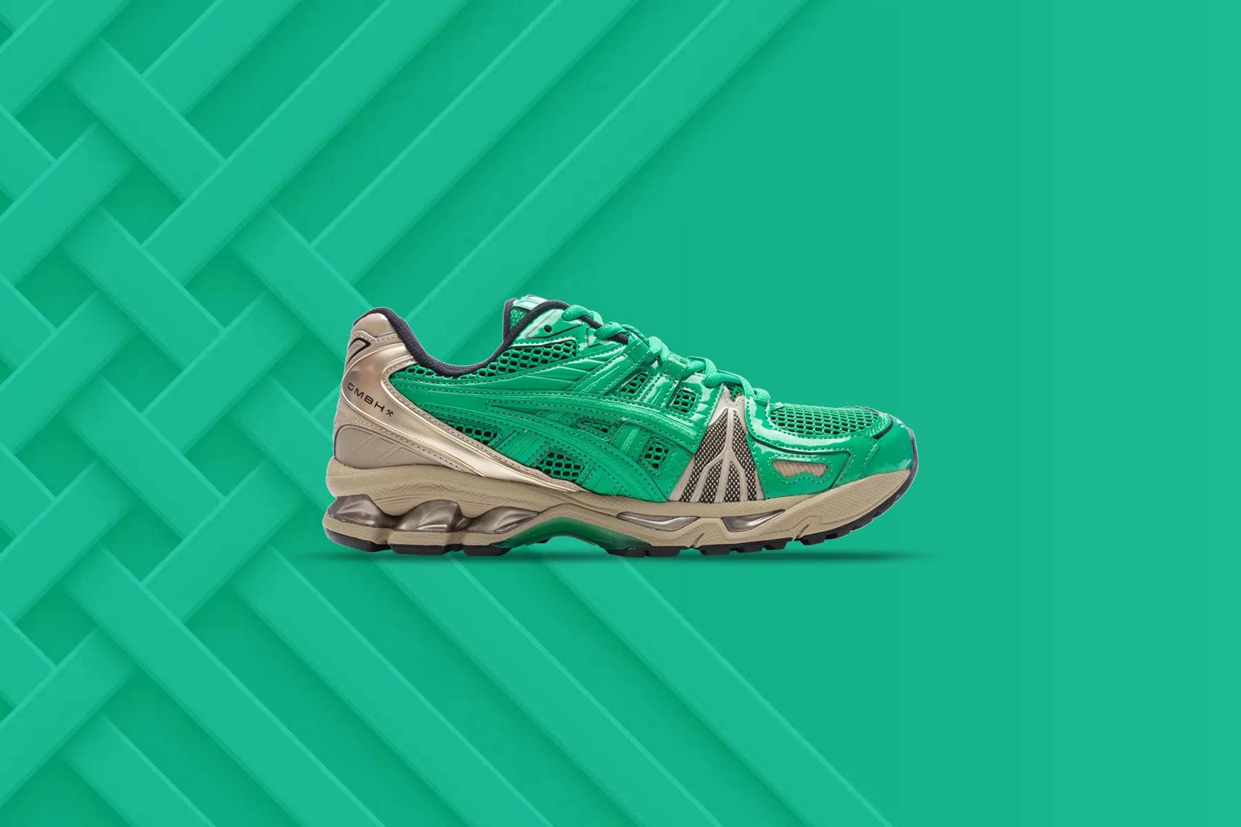 GMBH x Asics Gel-Kayano Legacy - Cilantro/Wood Crepe