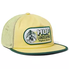 HUF Landscaping Trucker Hat Yellow