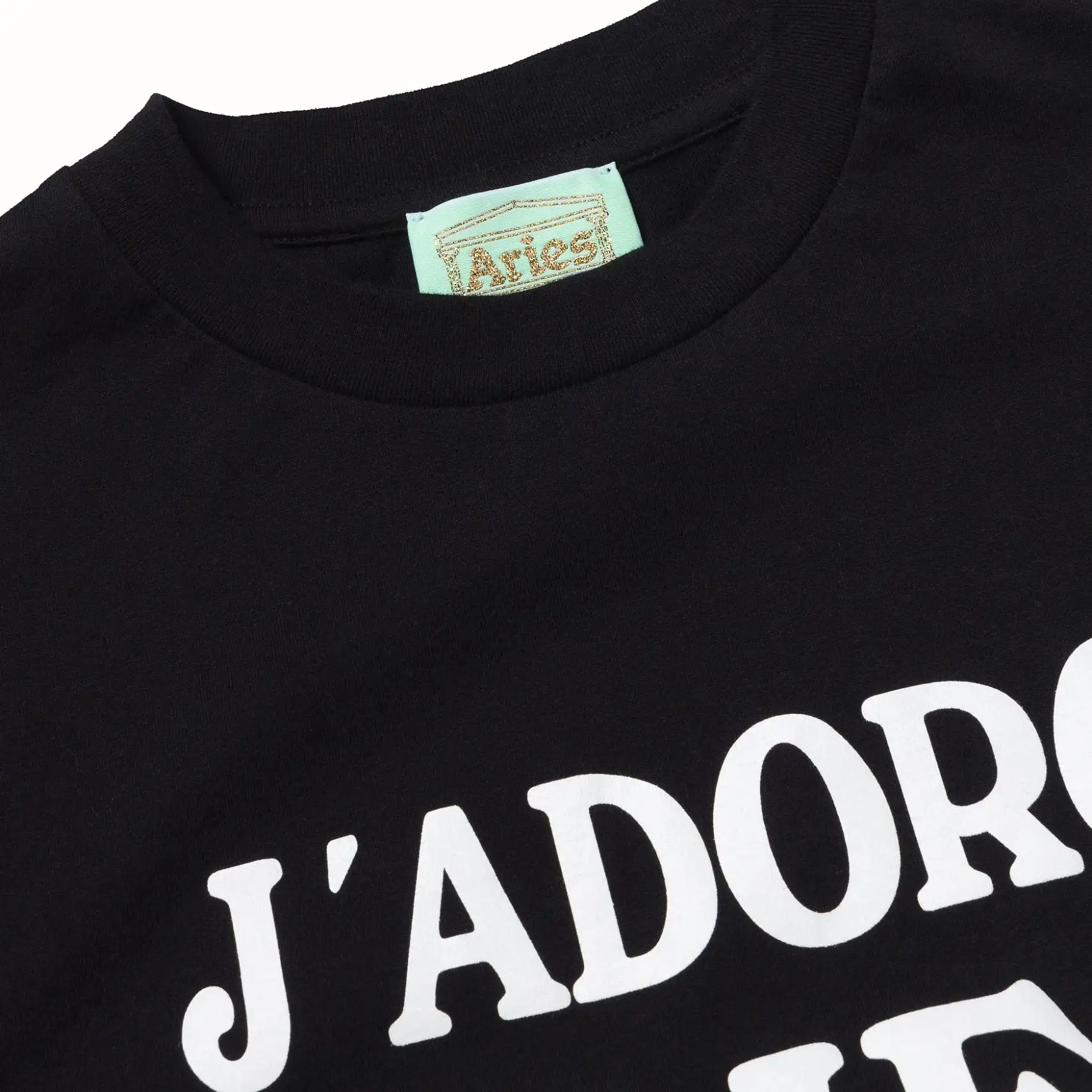 J'ADORO ARIES SS TEE BLACK