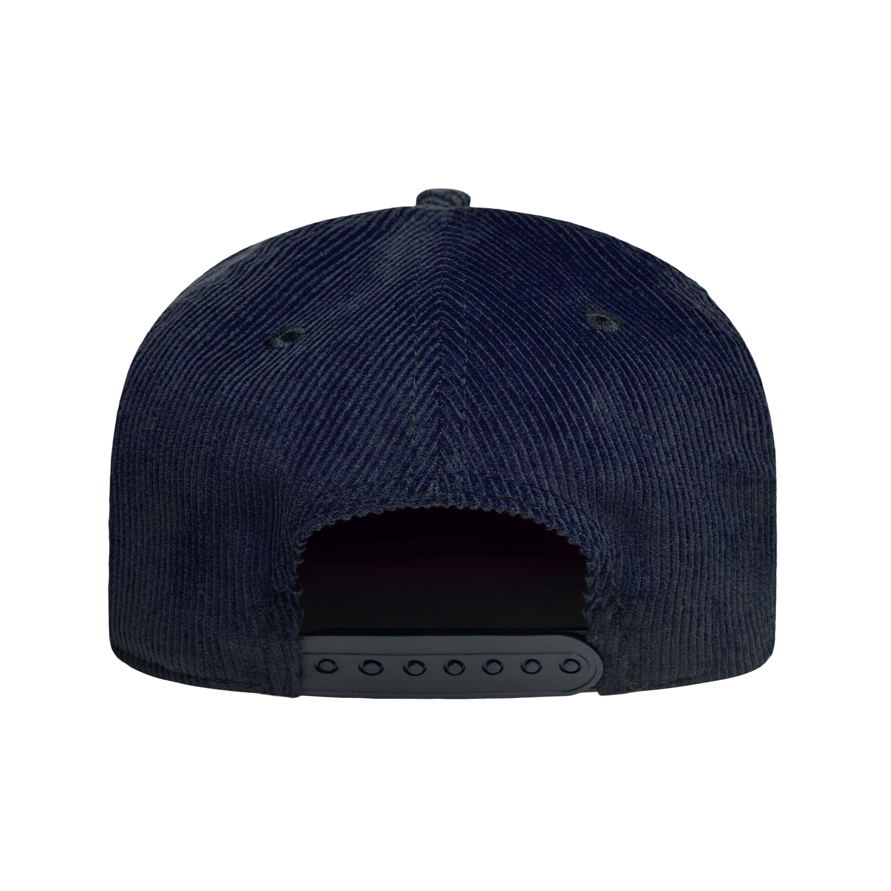 Leaders Script Snapback Corduroy Navy