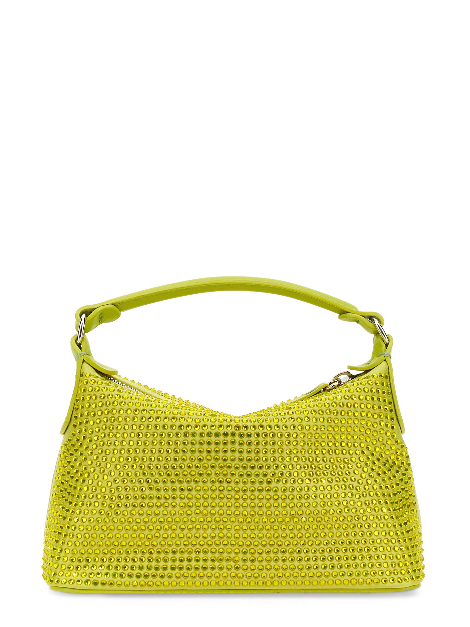 LEONIE HANNE X LIU JO    LEATHER HOBO RHINESTONES BAG