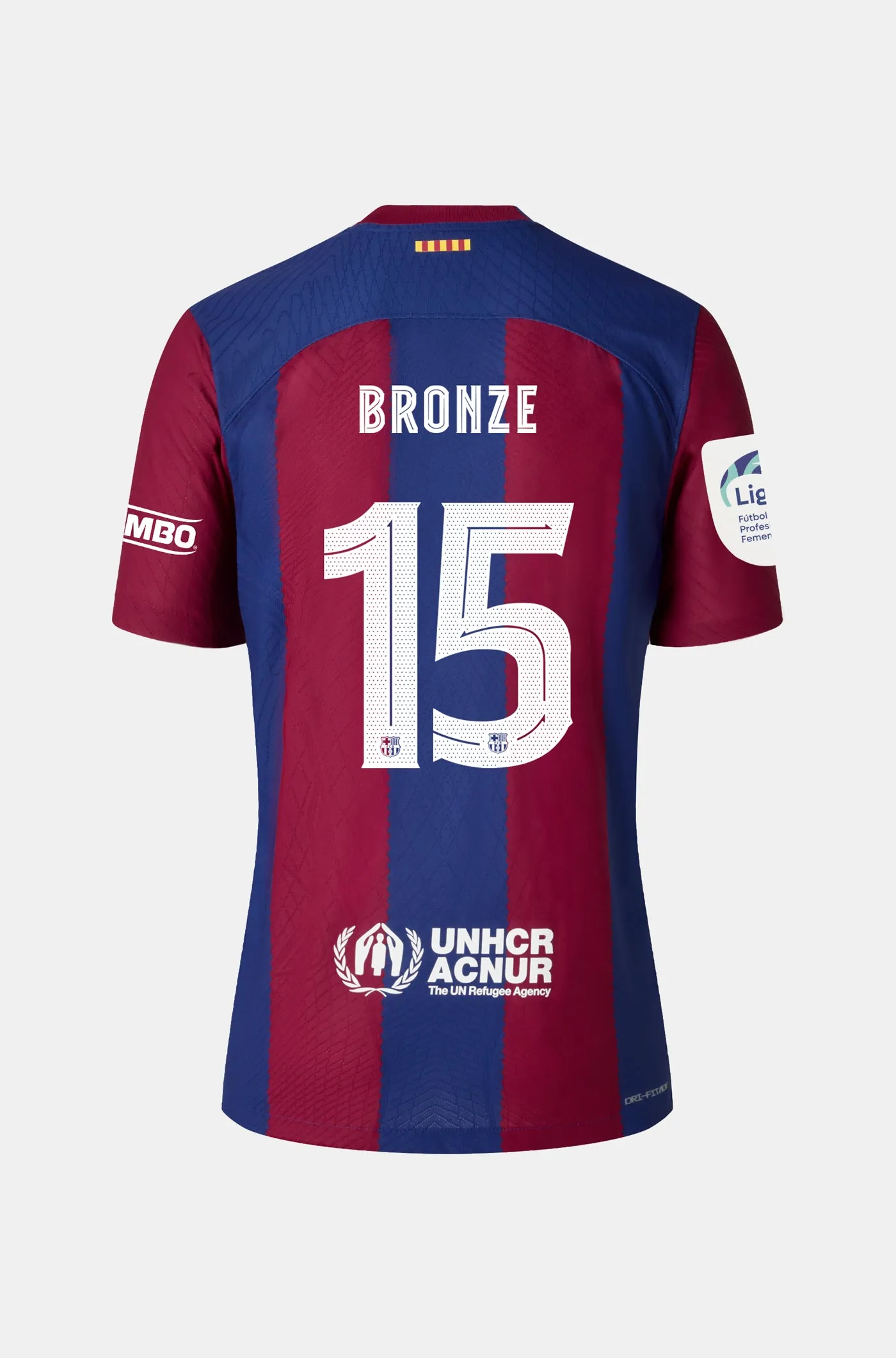 Limited Edition Karol G FC Barcelona women's home shirt 23/24 Player's Edition - BRONZE