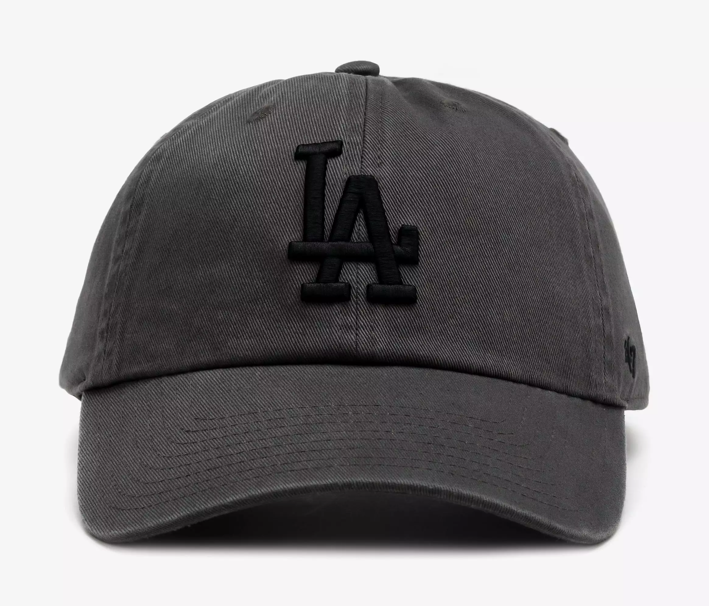 Los Angeles Dodgers Clean Up Mens Hat (Grey/Black)