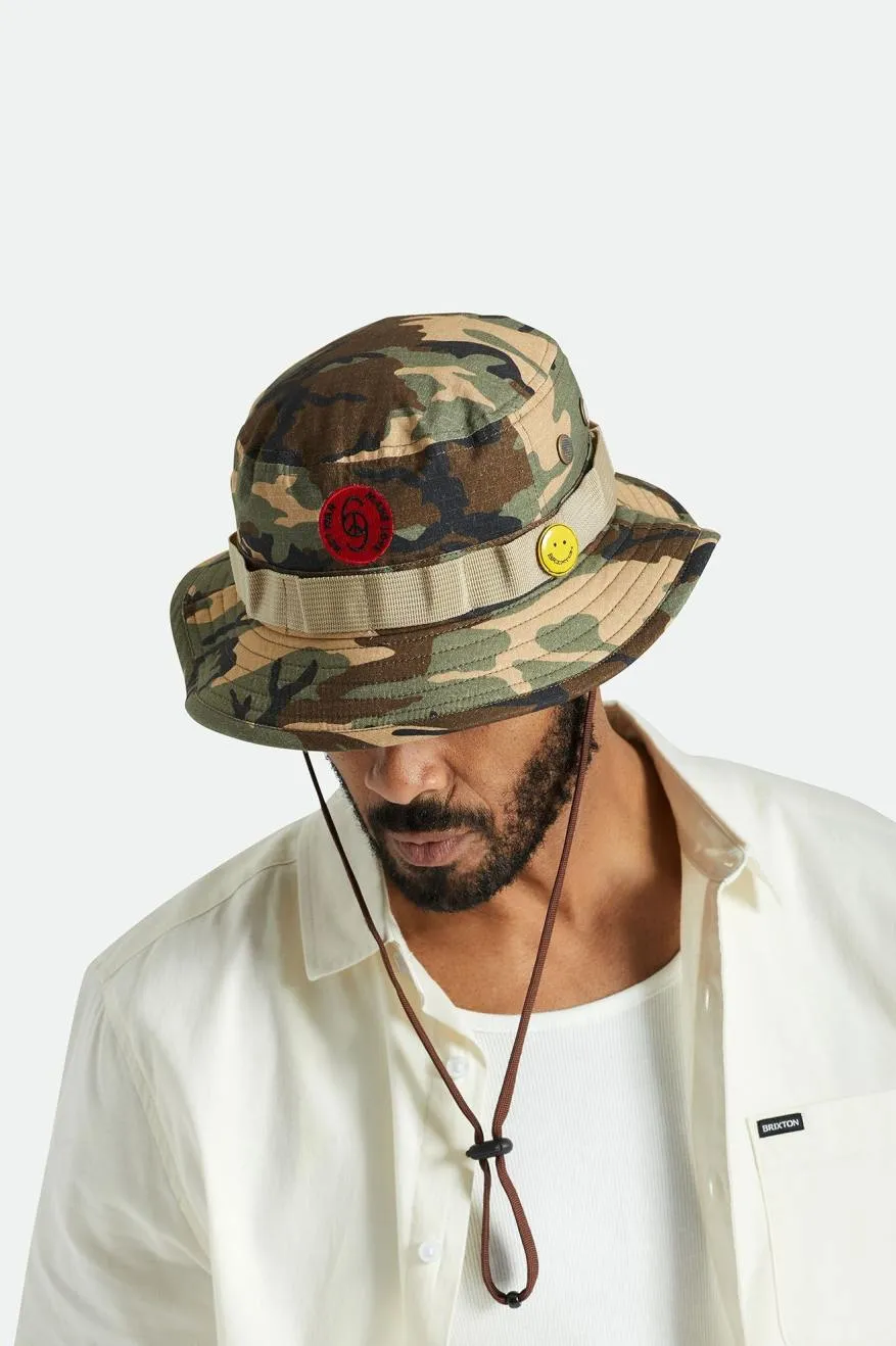 Love Packable Bucket Hat - Camo Surplus