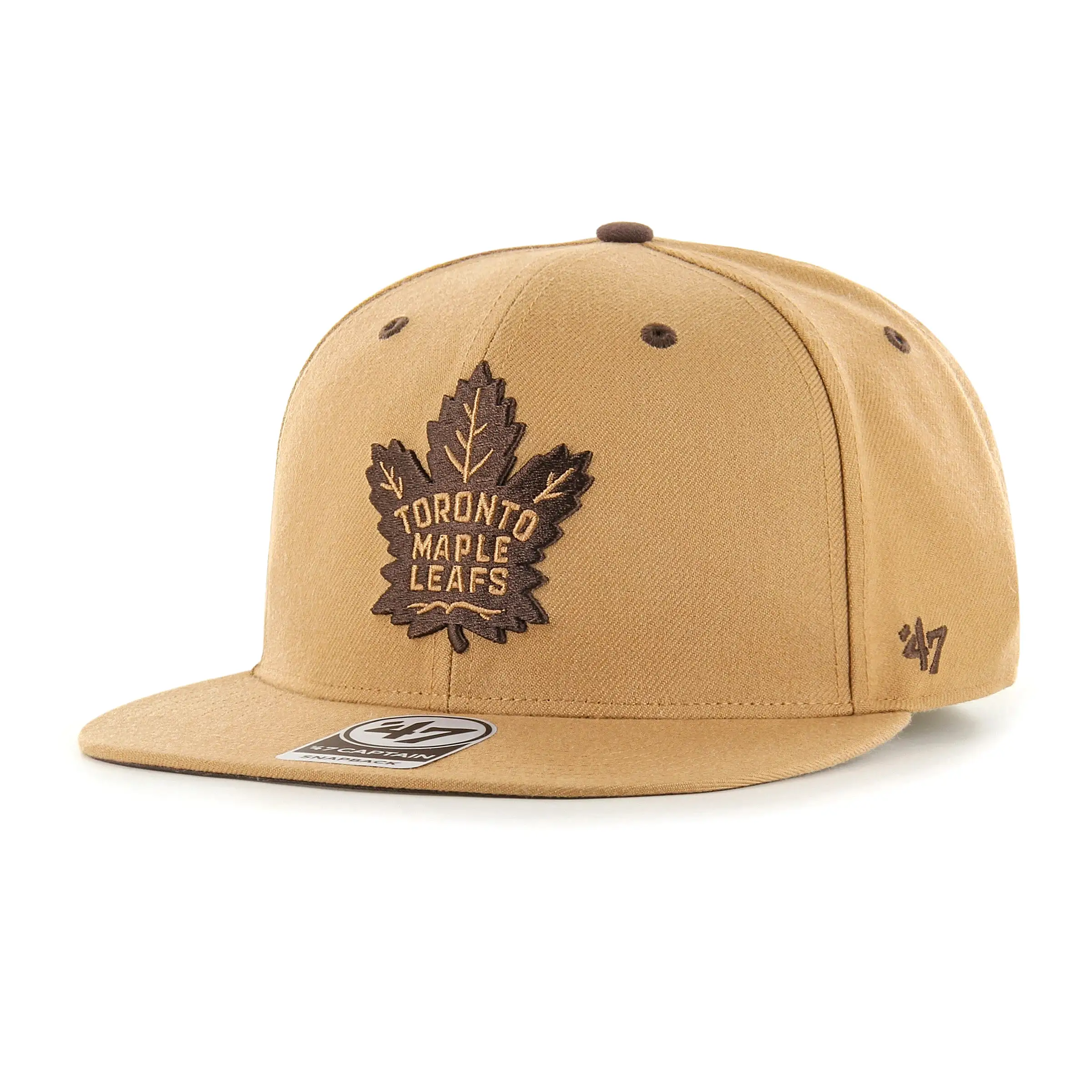 Maple Leafs 47 Brand Men's Toffee Captain Hat