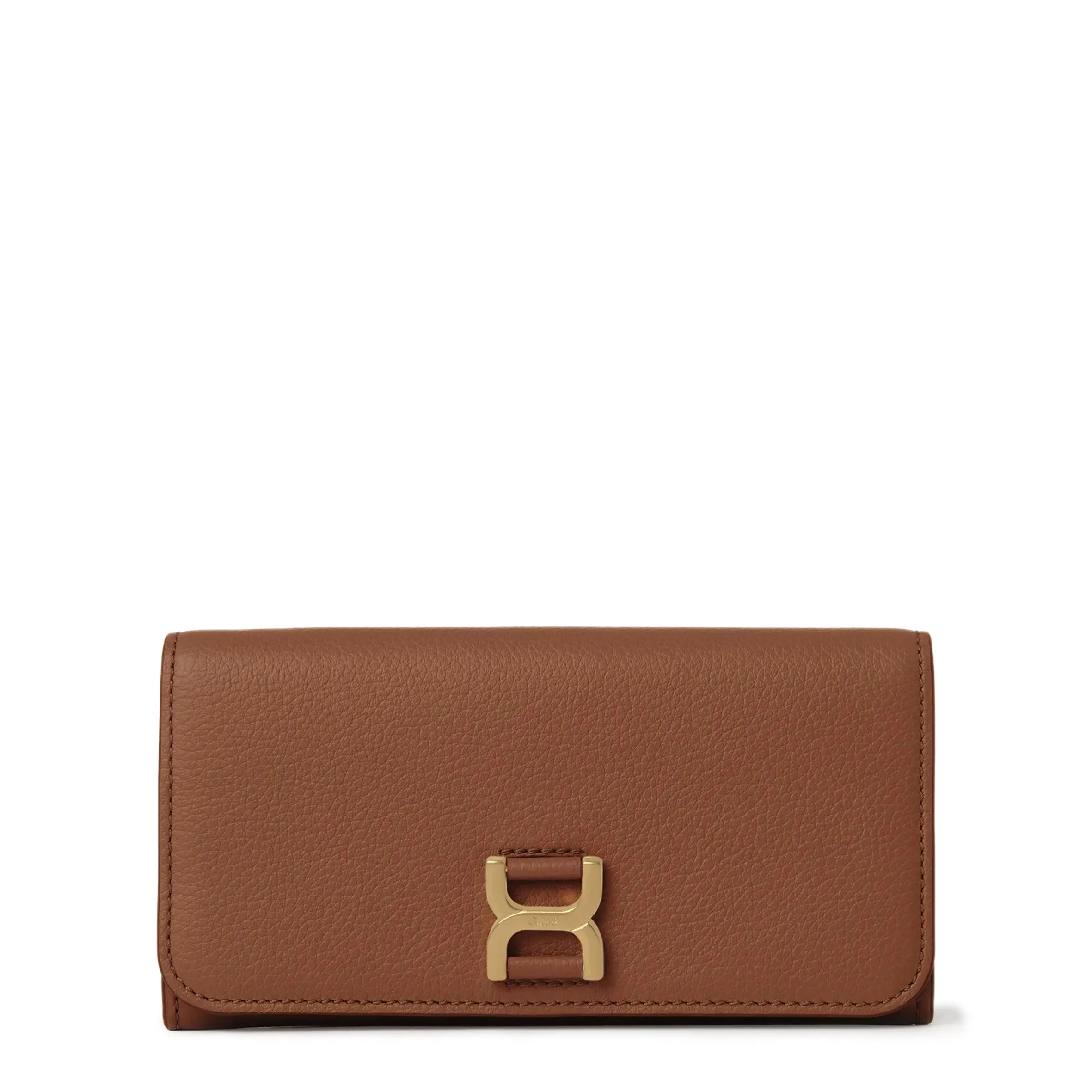 Marcie Long Flap Wallet, Tan