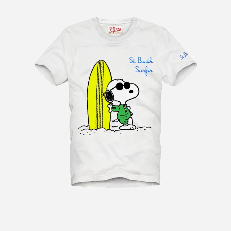 Mc2 Saint Barth T-Shirt Snoopy Surfer