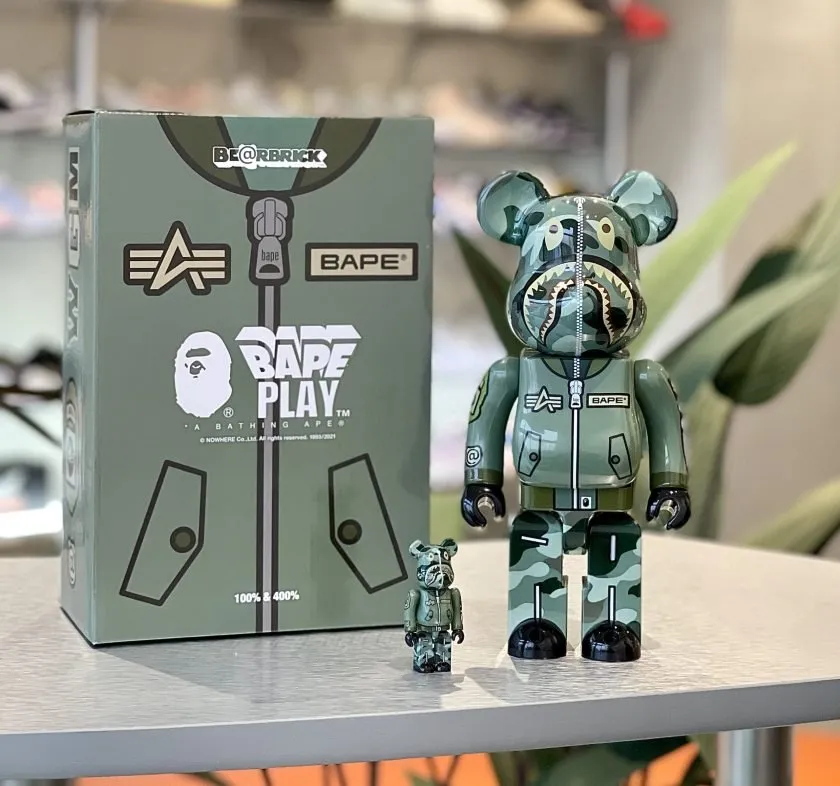 Medicom Toy Be@rbrick Bape Alpha 400 + 100% 