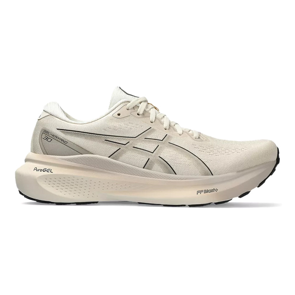 Men's Asics GEL-Kayano 30, Oatmeal/Black, 11 D Medium