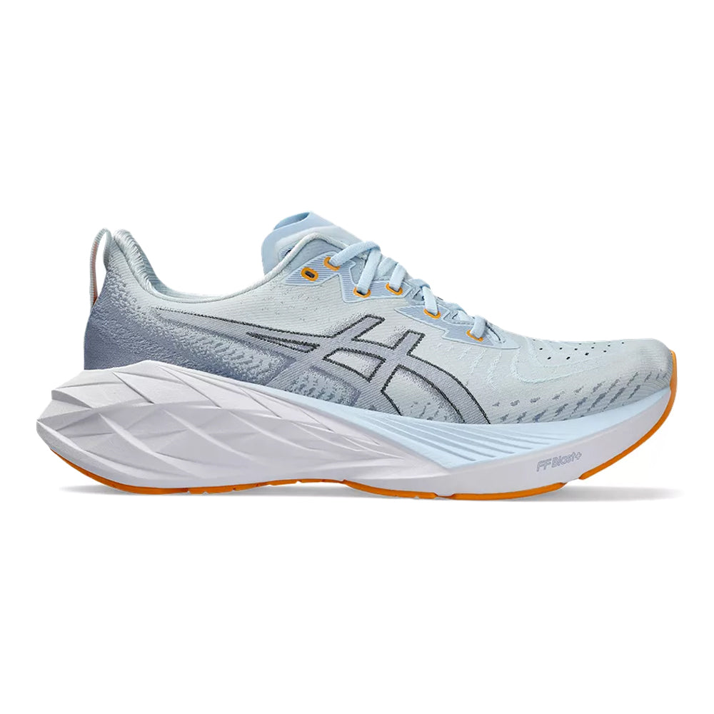 Men's Asics Novablast 4, Light Blue/Light Navy, 9.5 D Medium