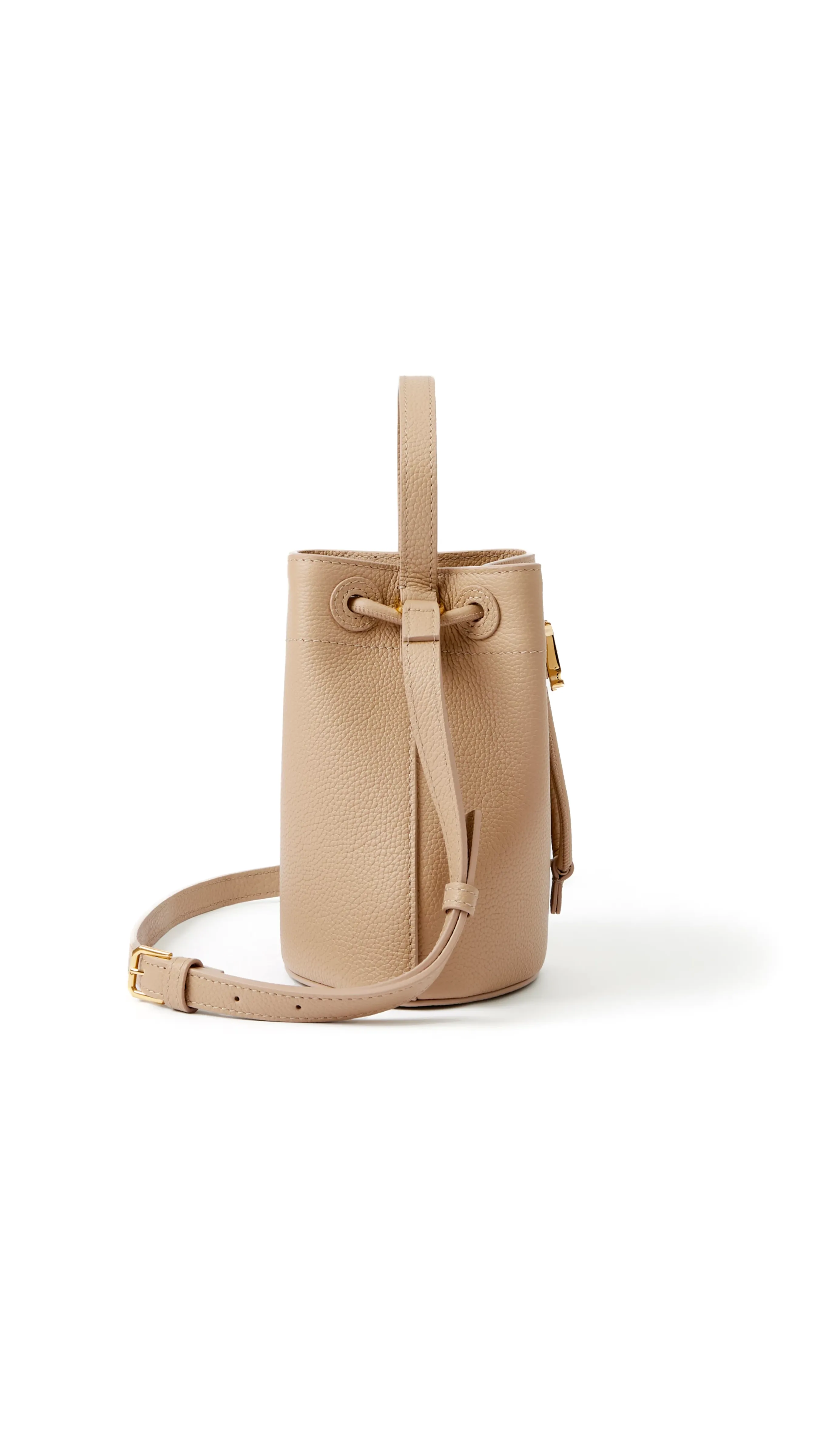 Mini TB Bucket Bag - Oat Beige