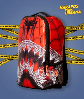 Mochila Bape Feat Spiderman rojo