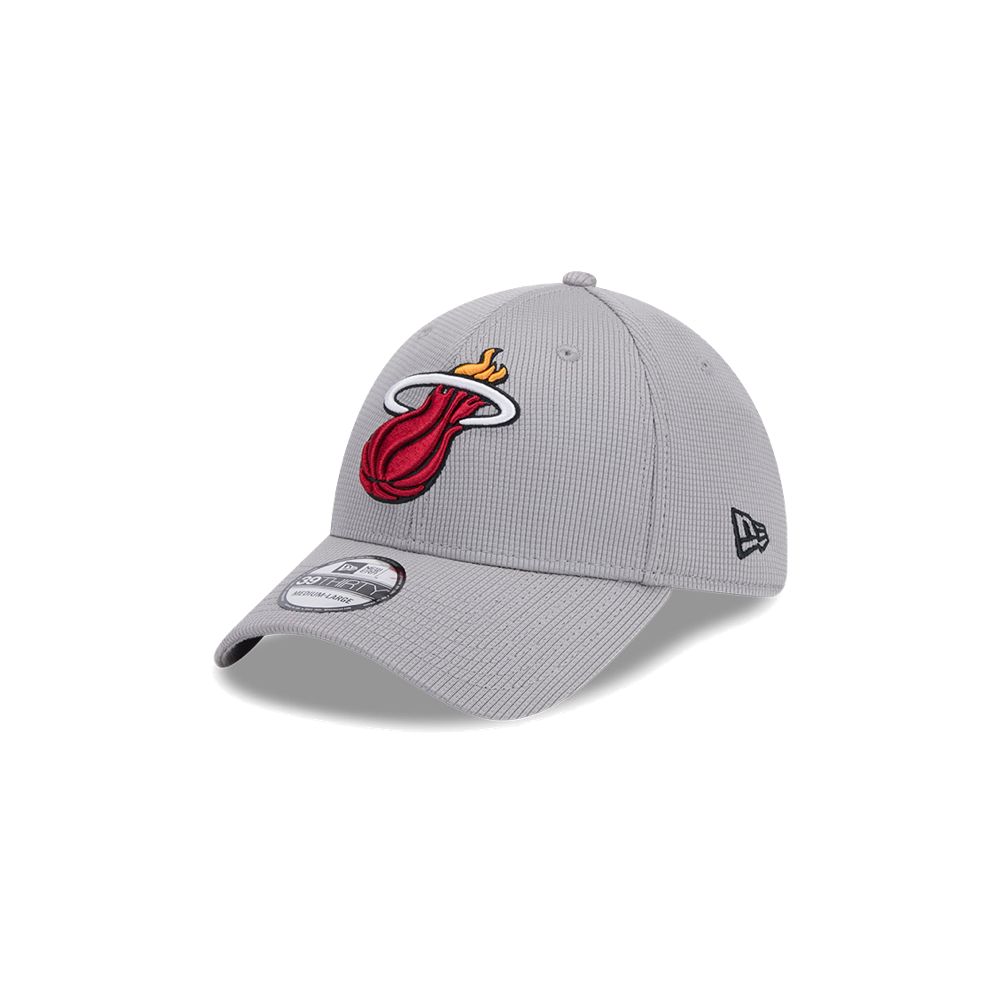 New Era Miami HEAT Grey Flex Fit Hat