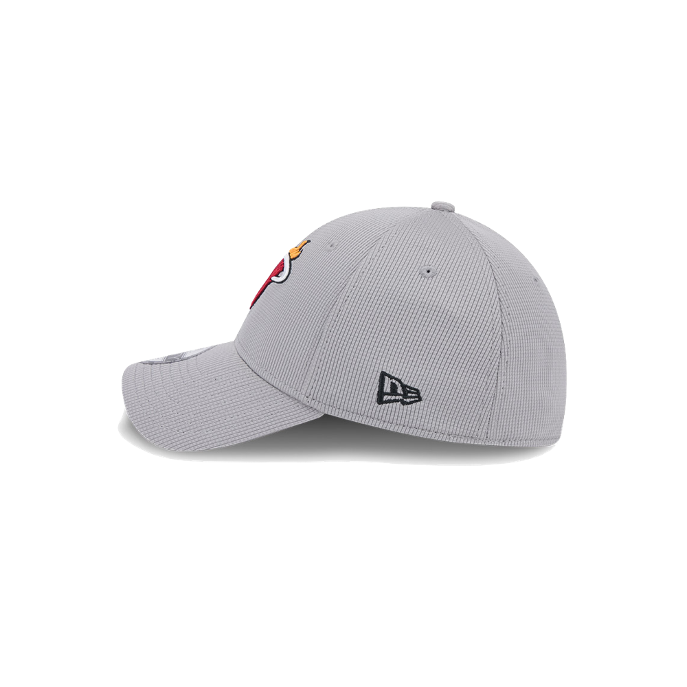 New Era Miami HEAT Grey Flex Fit Hat