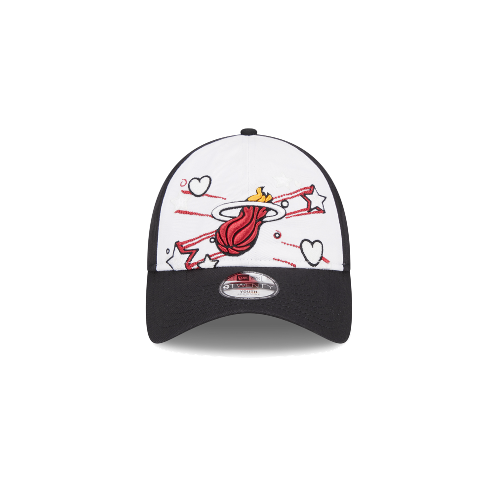 New Era Miami HEAT Heart Girls Hat