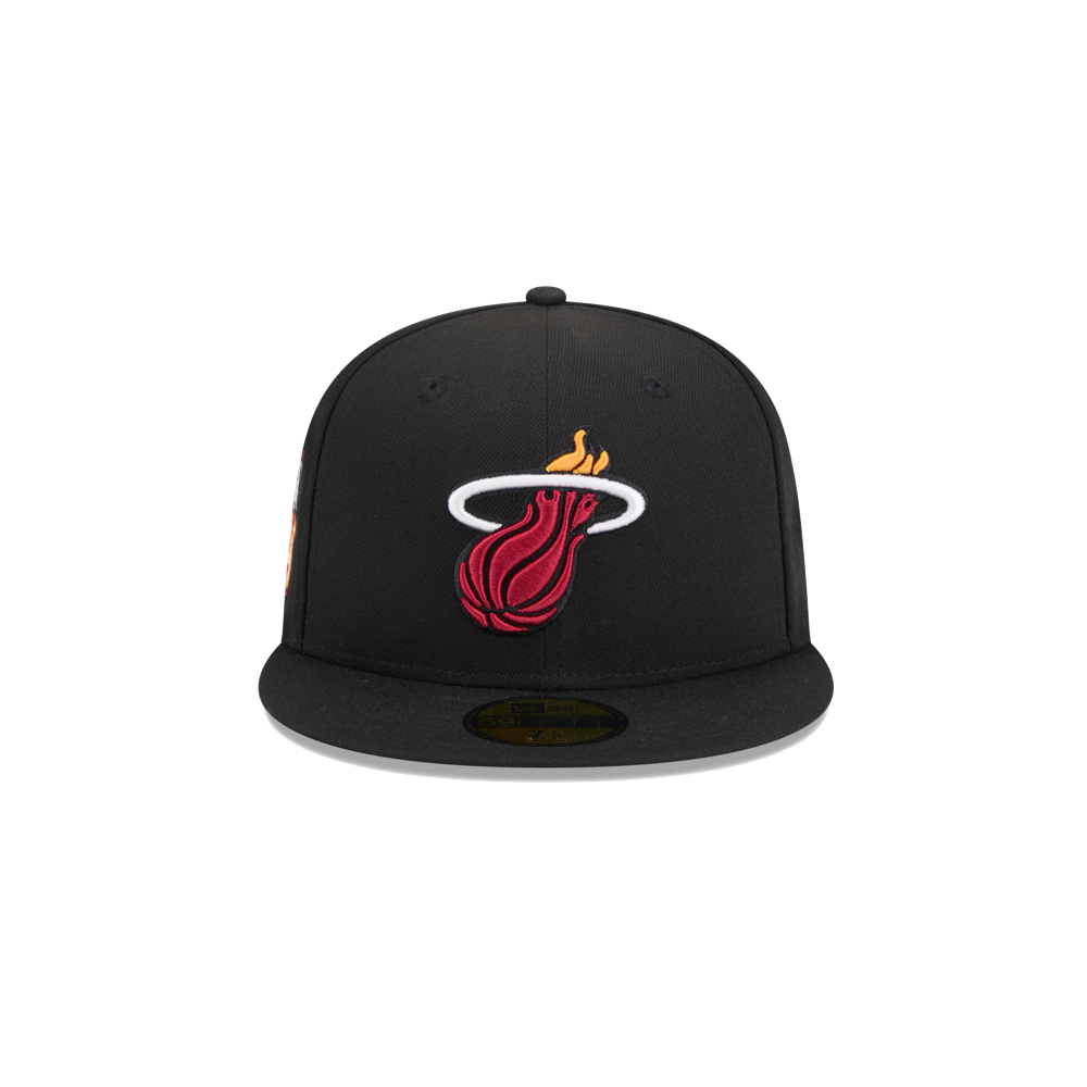 New Era Miami HEAT Side Patch Fitted Hat