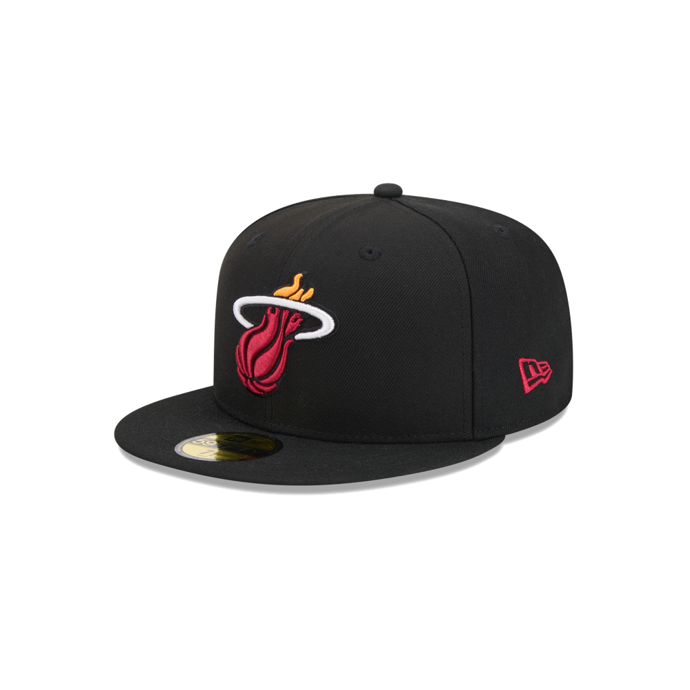 New Era Miami HEAT Side Patch Fitted Hat