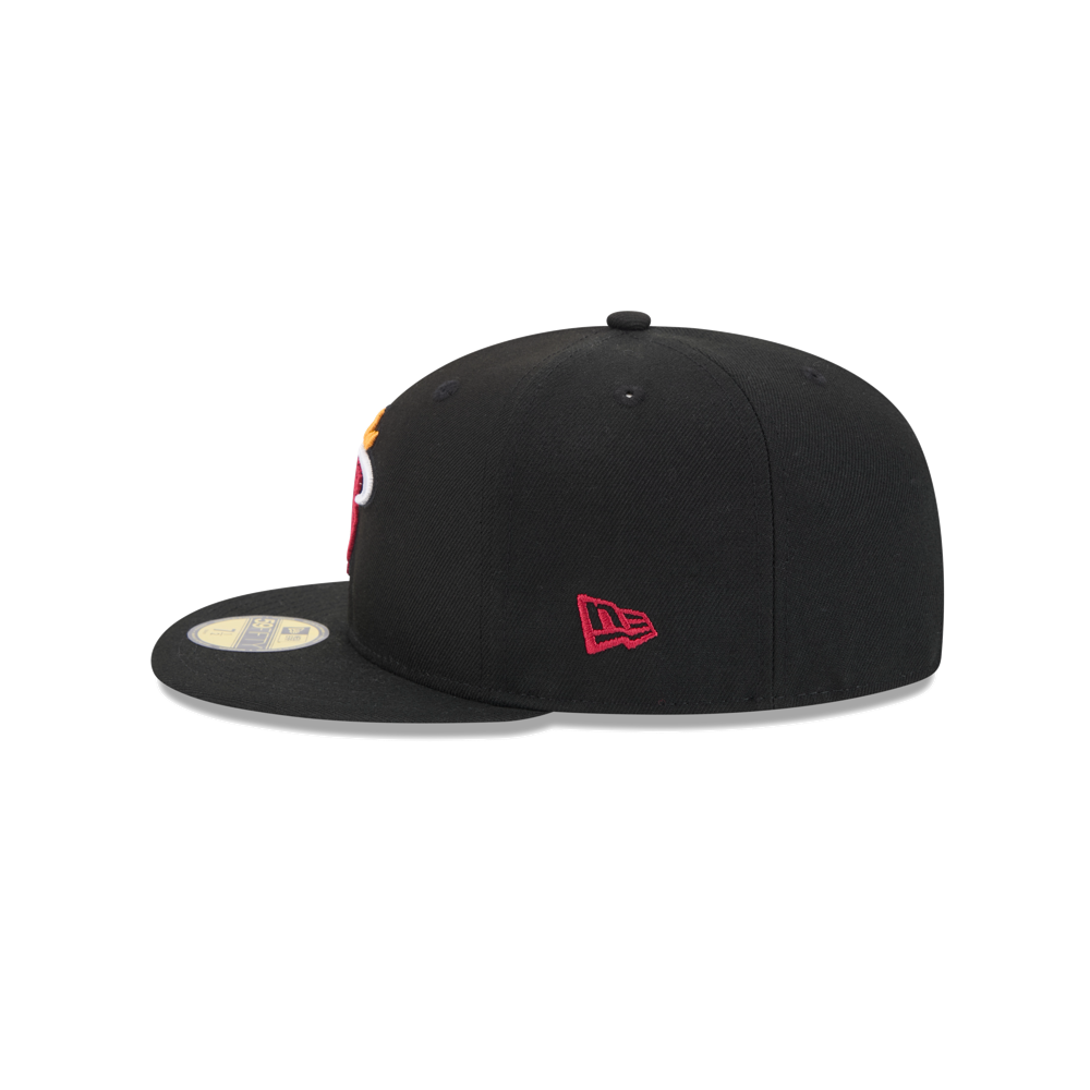 New Era Miami HEAT Side Patch Fitted Hat