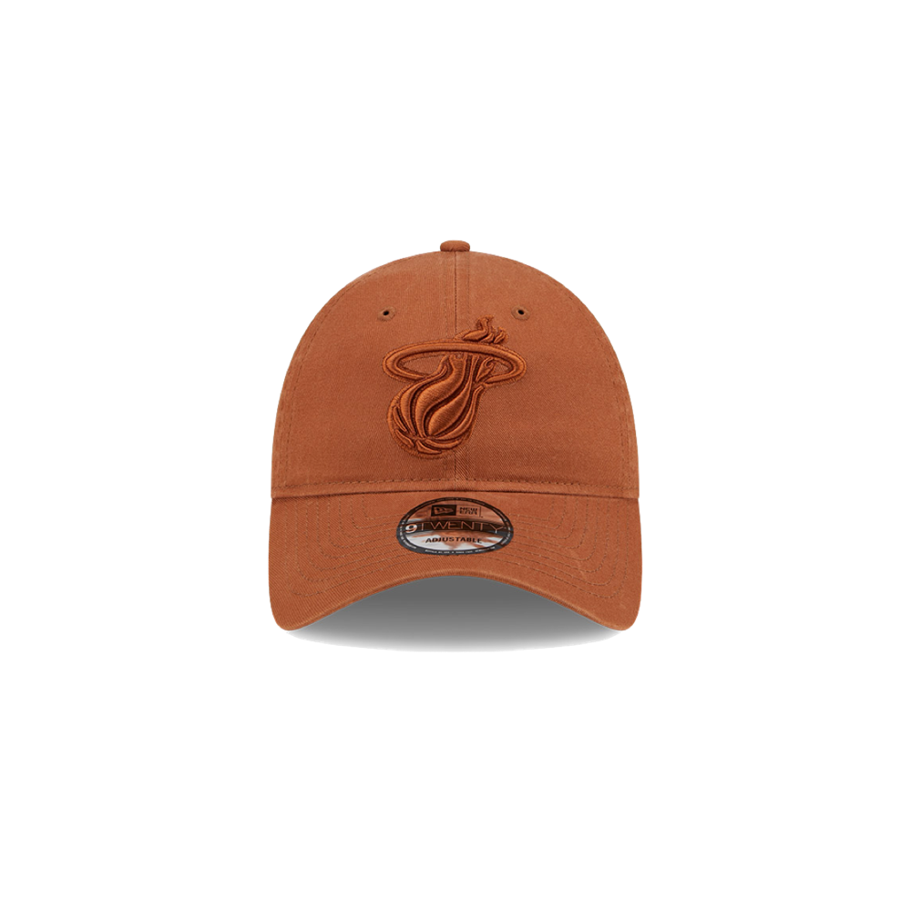 New Era Miami HEAT Tonal Brown Hat