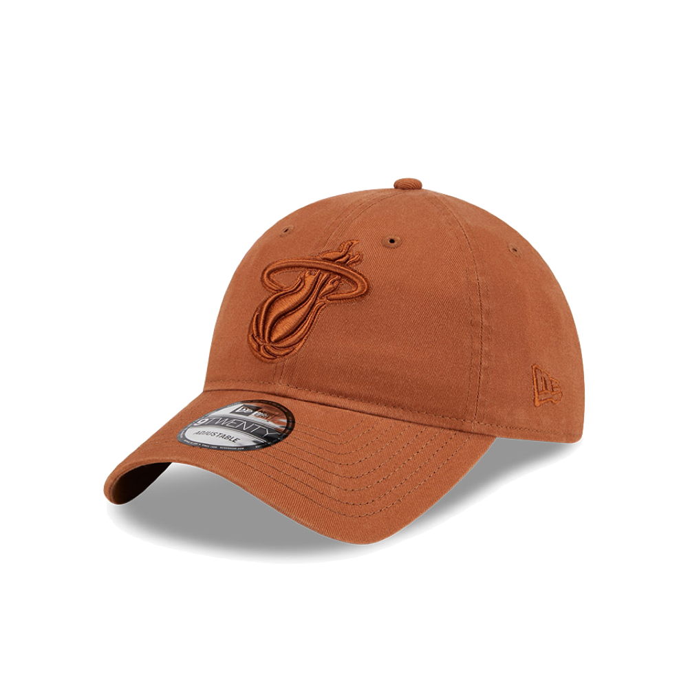 New Era Miami HEAT Tonal Brown Hat