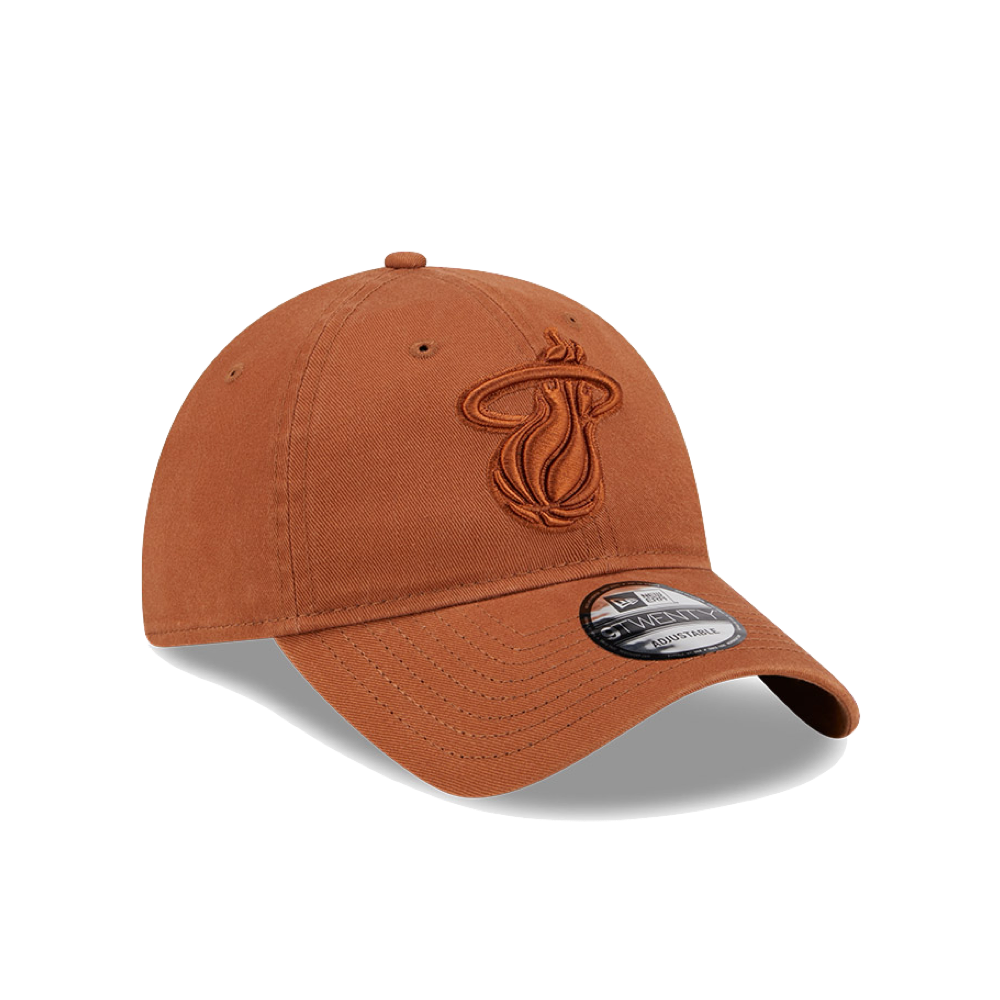 New Era Miami HEAT Tonal Brown Hat