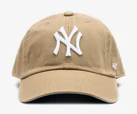 New York Yankees Ballpark Mens Hat (Beige)