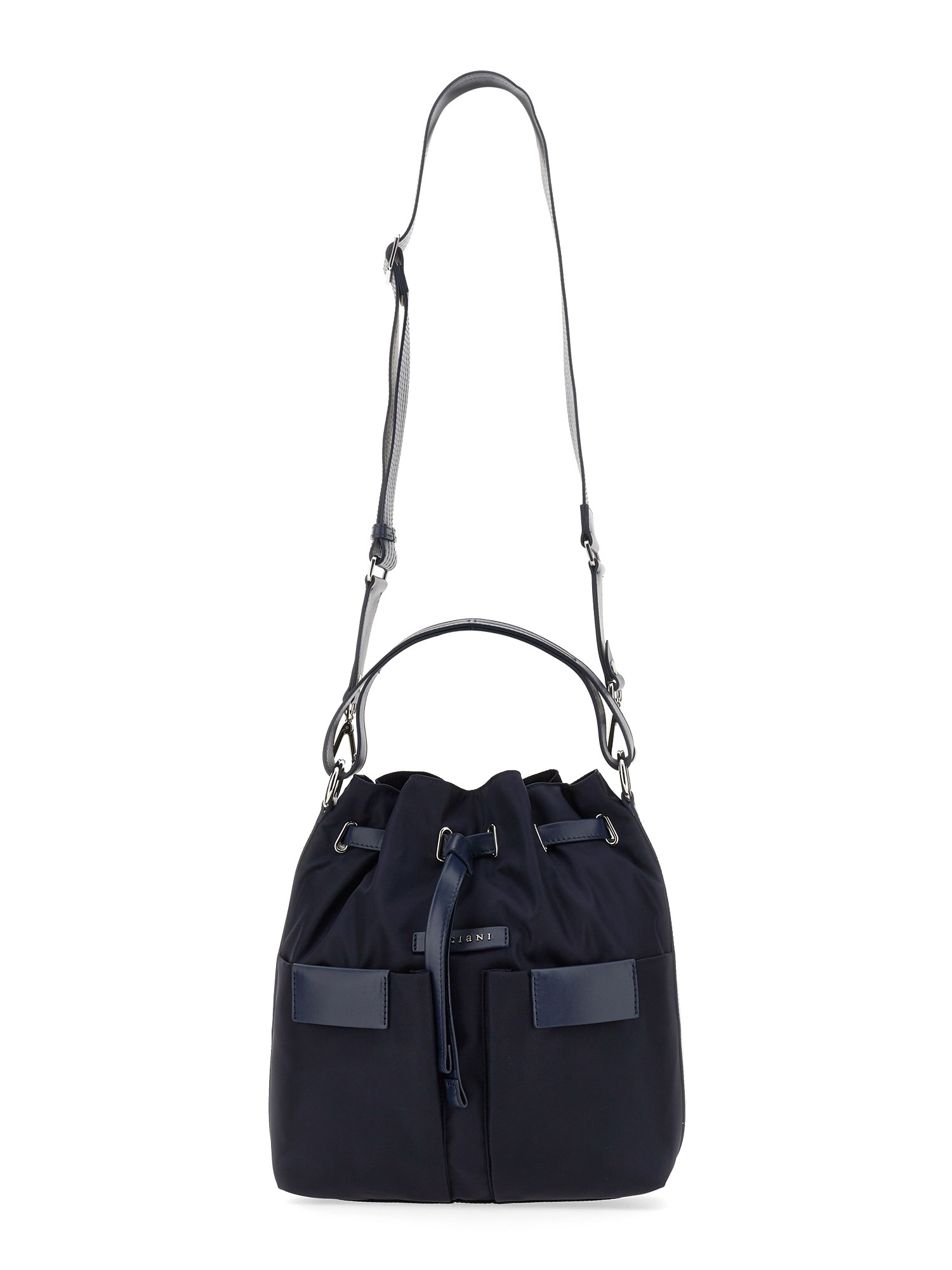 ORCIANI    TESSA LIBERTY LEATHER BUCKET BAG