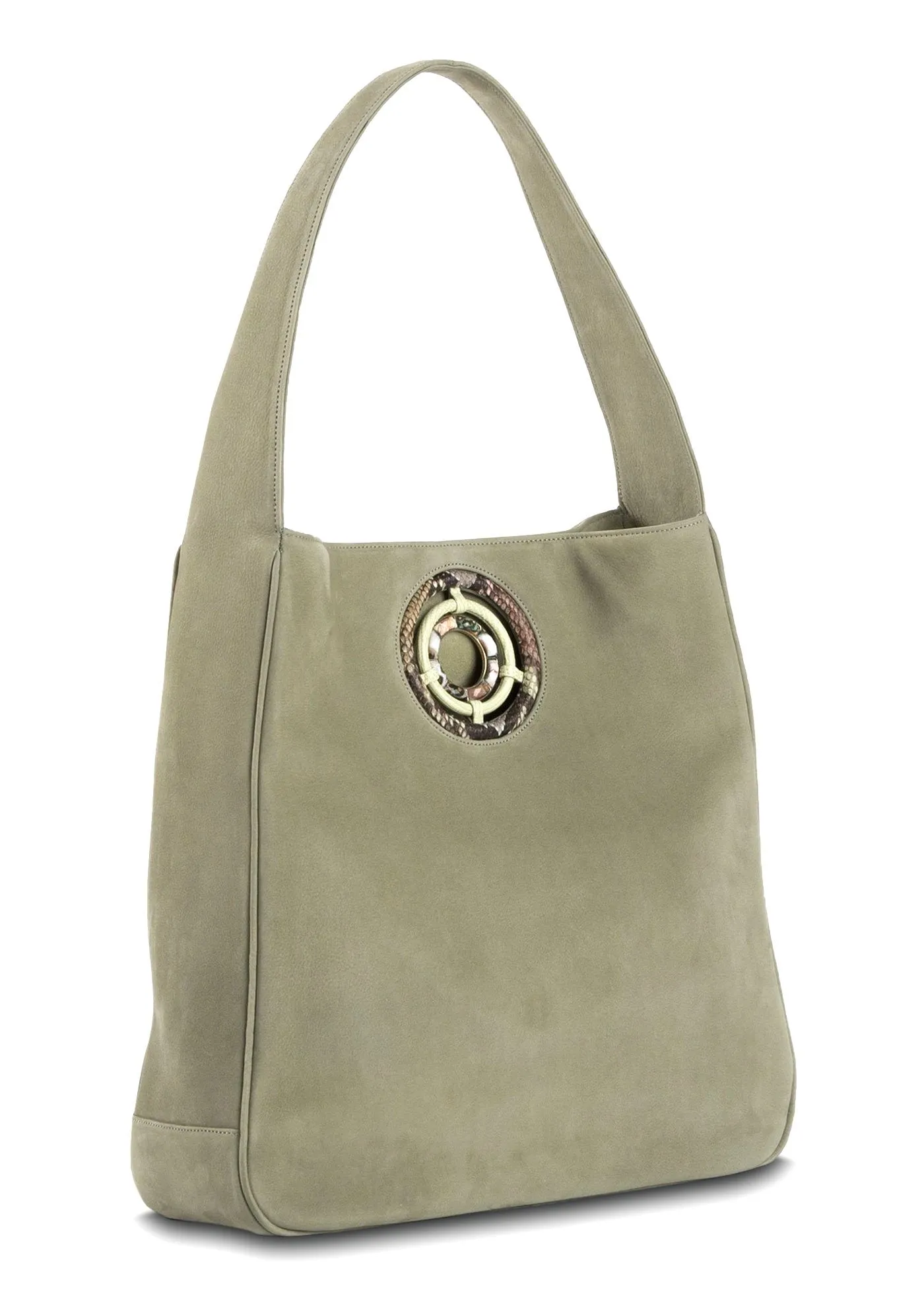 Paige Hobo - Celedon Green Suede - Available for Pre-Order