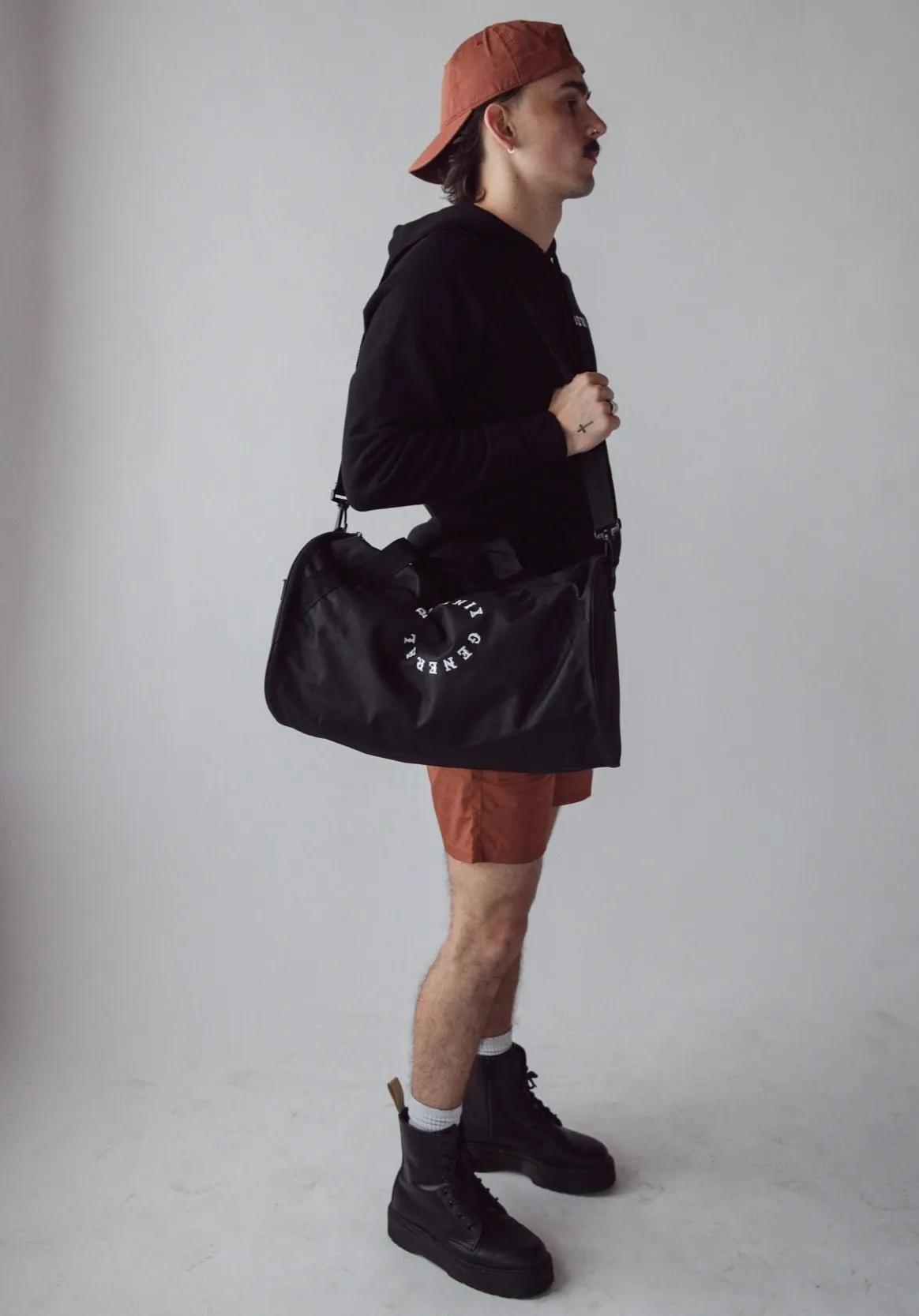 PHX GEN Embroidered Duffle Bag | Black