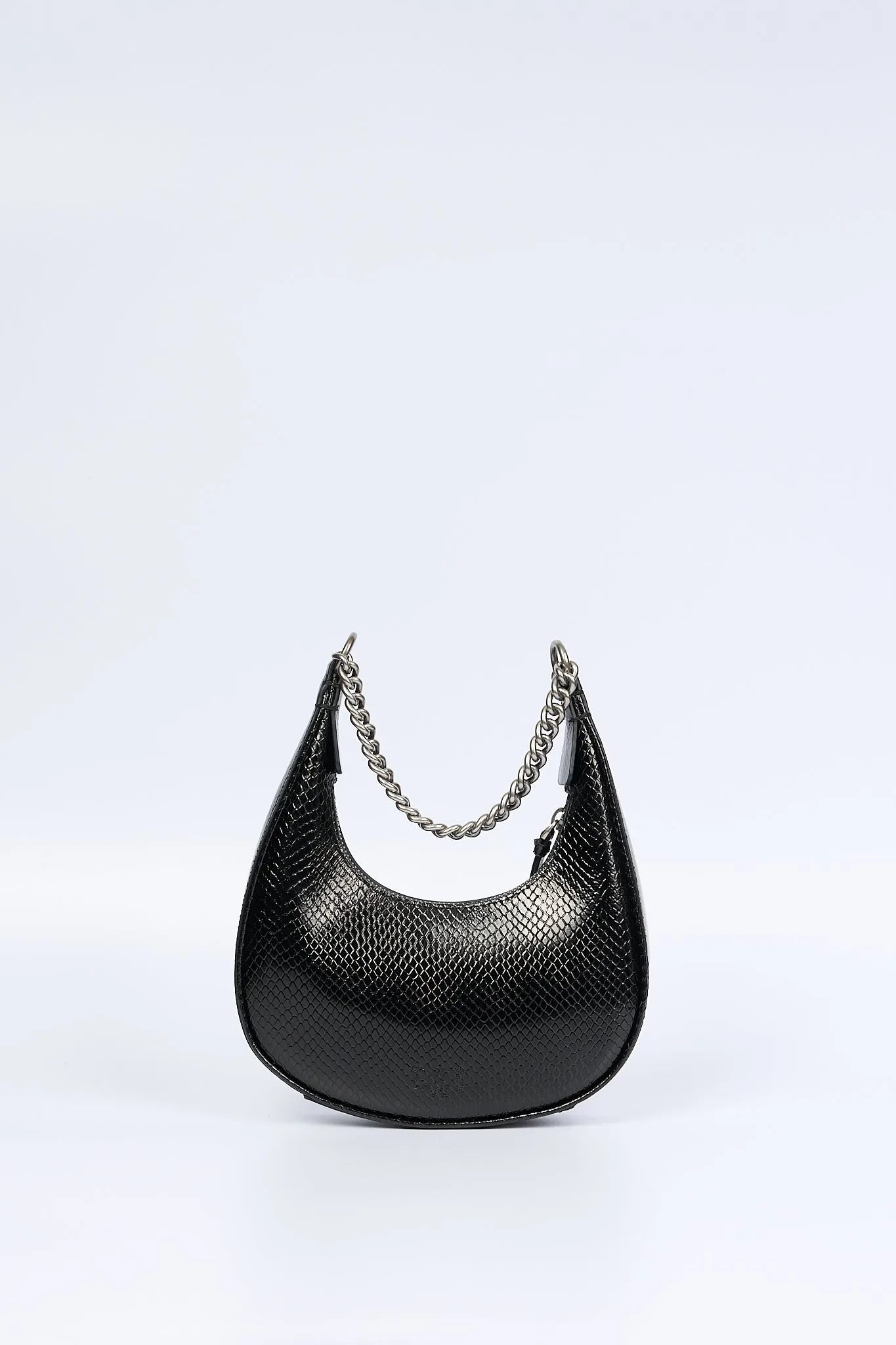 Pinko Borsa Brioche Hobo Mini Nero Donna