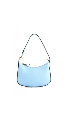 Rockstud Mini Hobo Shoulder Bag - Light Blue