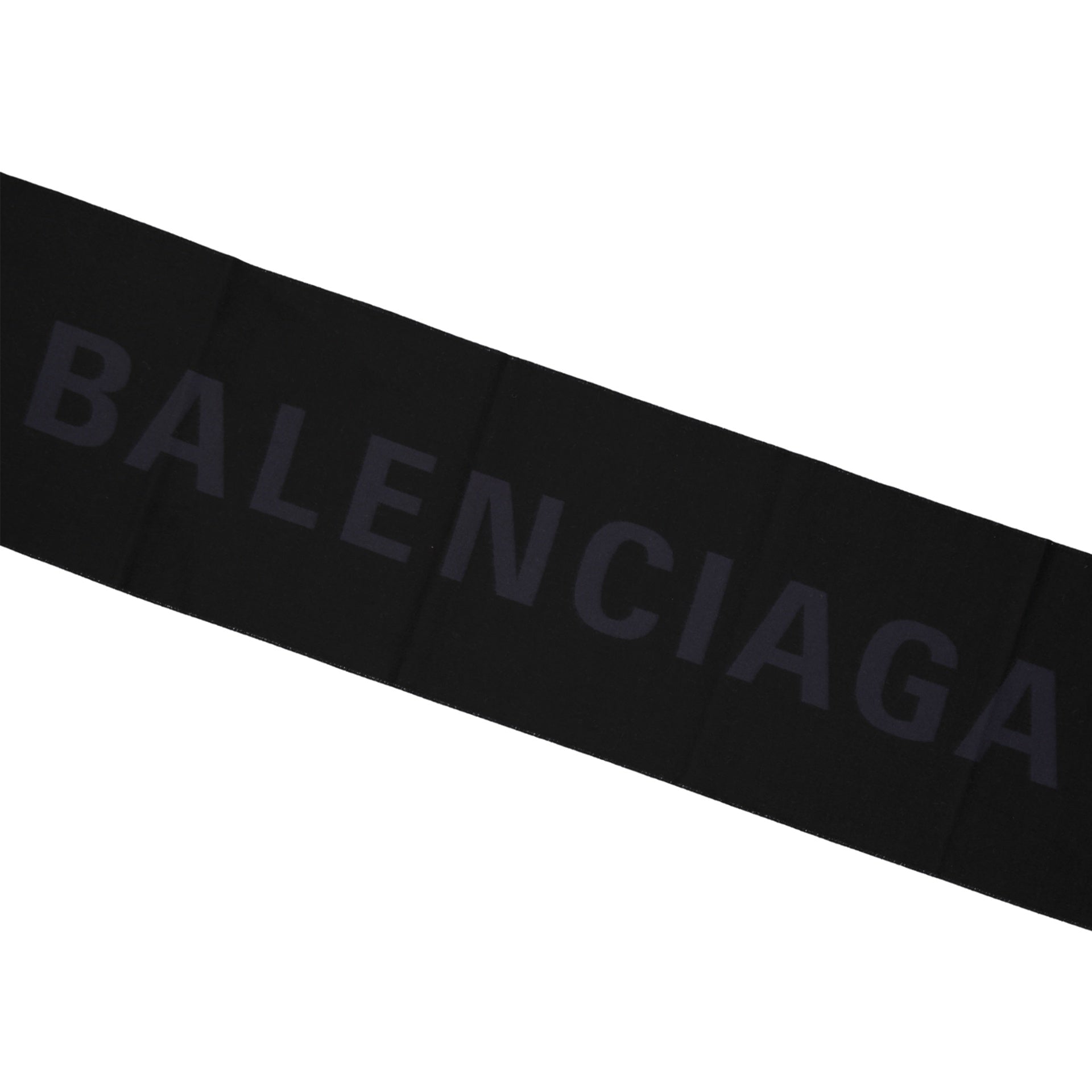 Sciarpa in lana con logo Balenciaga