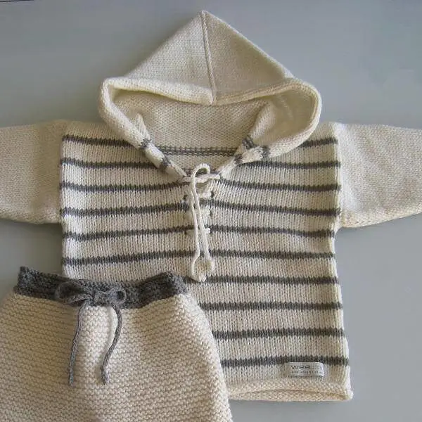 Striped Baby Hoodies