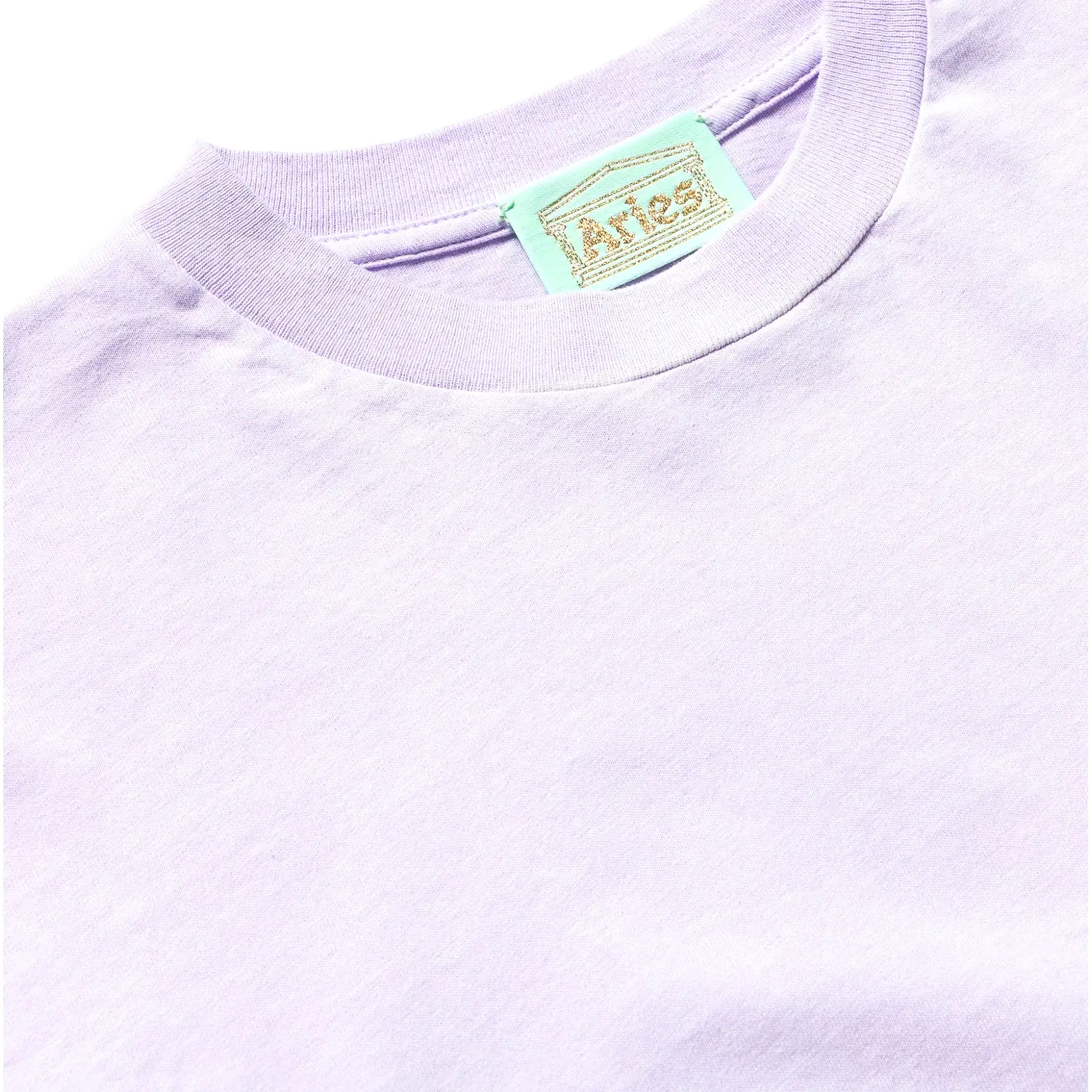 SUNBLEACHED TEMPLE SS TEE FADED PURPLE