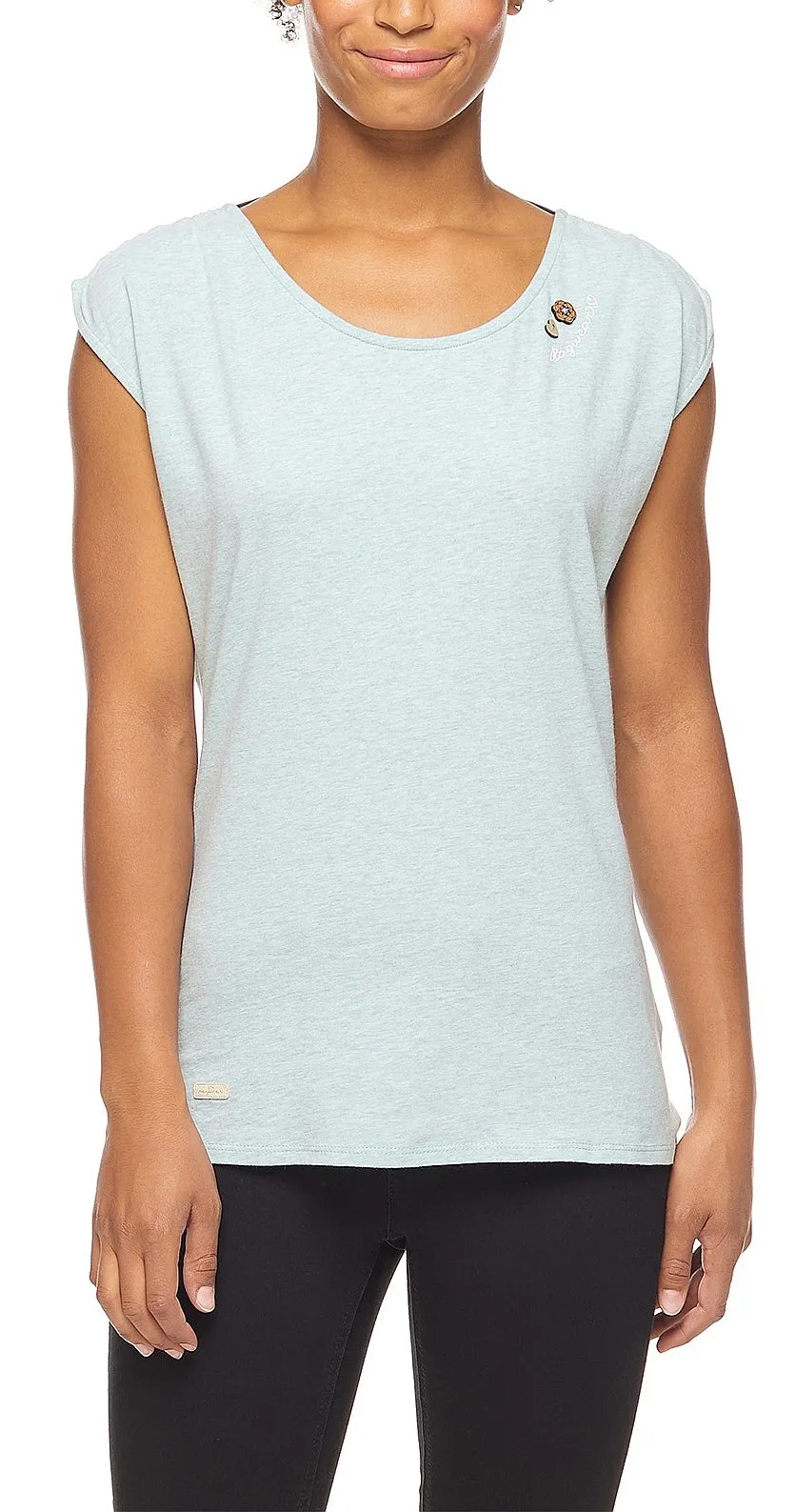 T-Shirt Ragwear Greta - 2035/Aqua - women´s