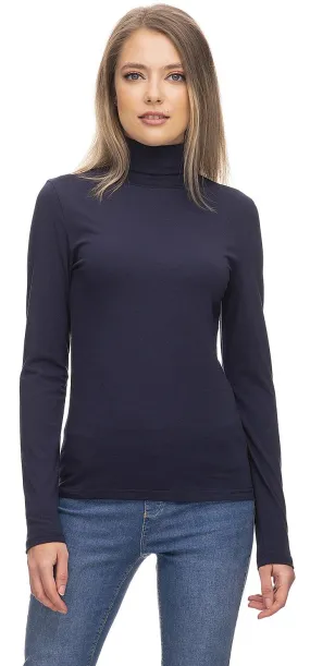 T-Shirt Ragwear Marysa Organic Gots LS - 2028/Navy - women´s