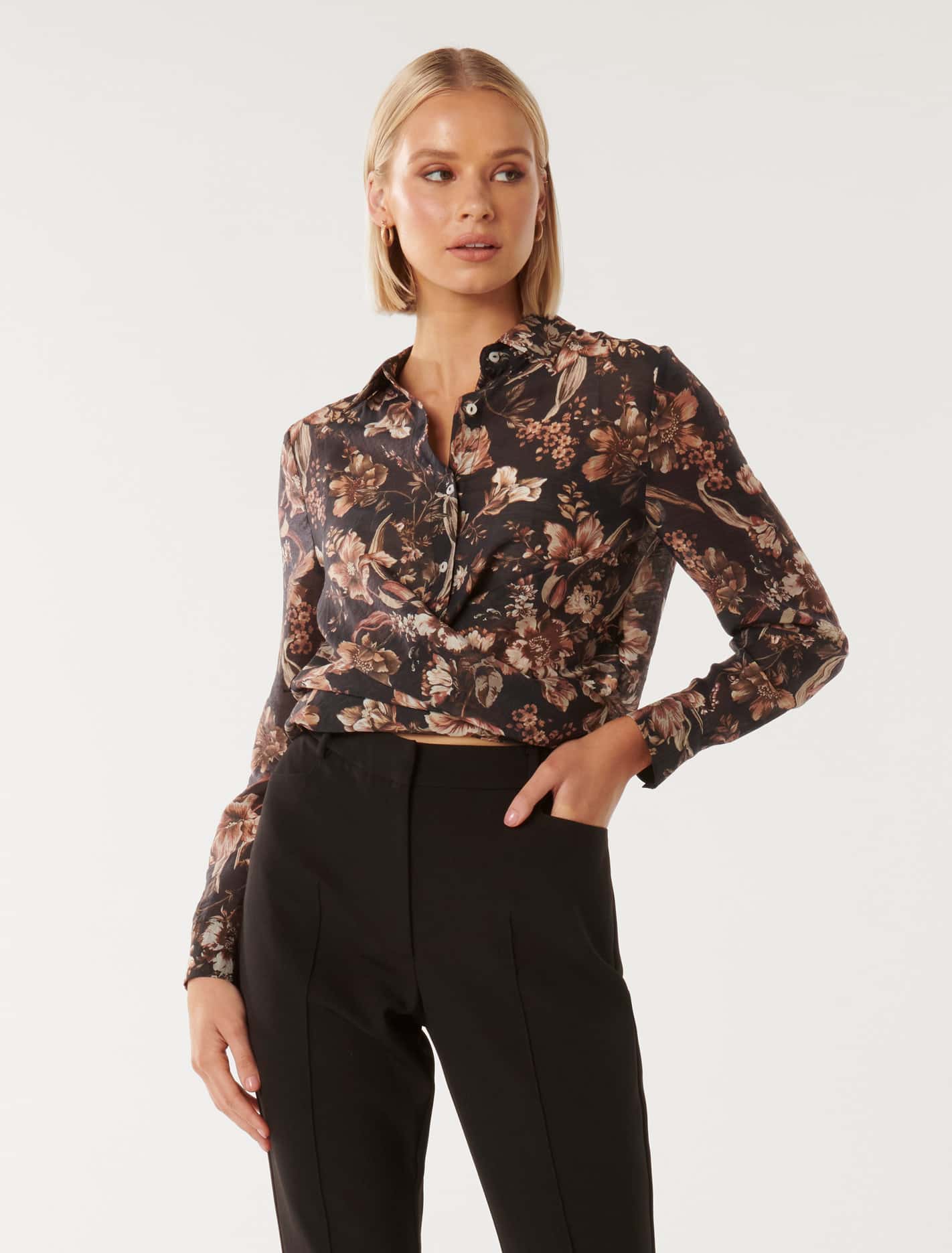 Talulah Wrap Shirt