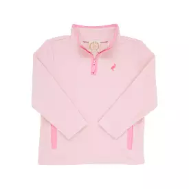 The Beaufort Bonnet Company - Palm Beach Pink/Hamptons Hot Pink Hayword Half Zip- Fleece