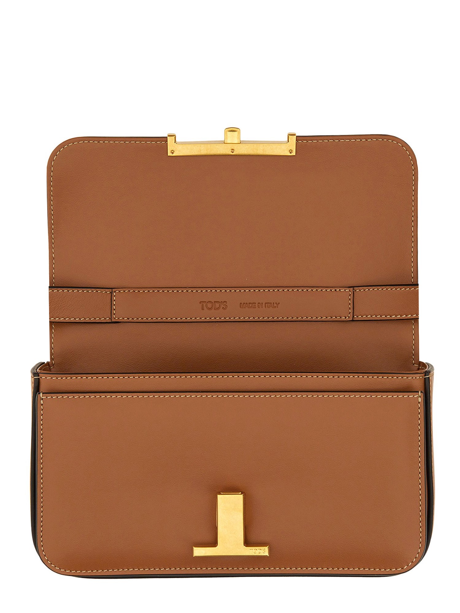 TOD'S    TIMELESS LEATHER T SHOULDER BAG