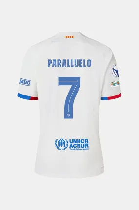 UWCL FC Barcelona away shirt 23/24 Player's Edition - PARALLUELO