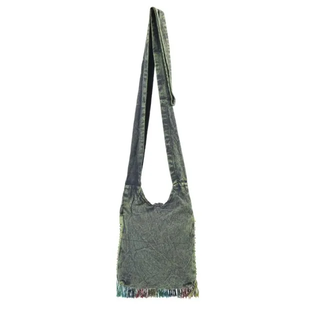 Weed Leaf Green Mini Hobo