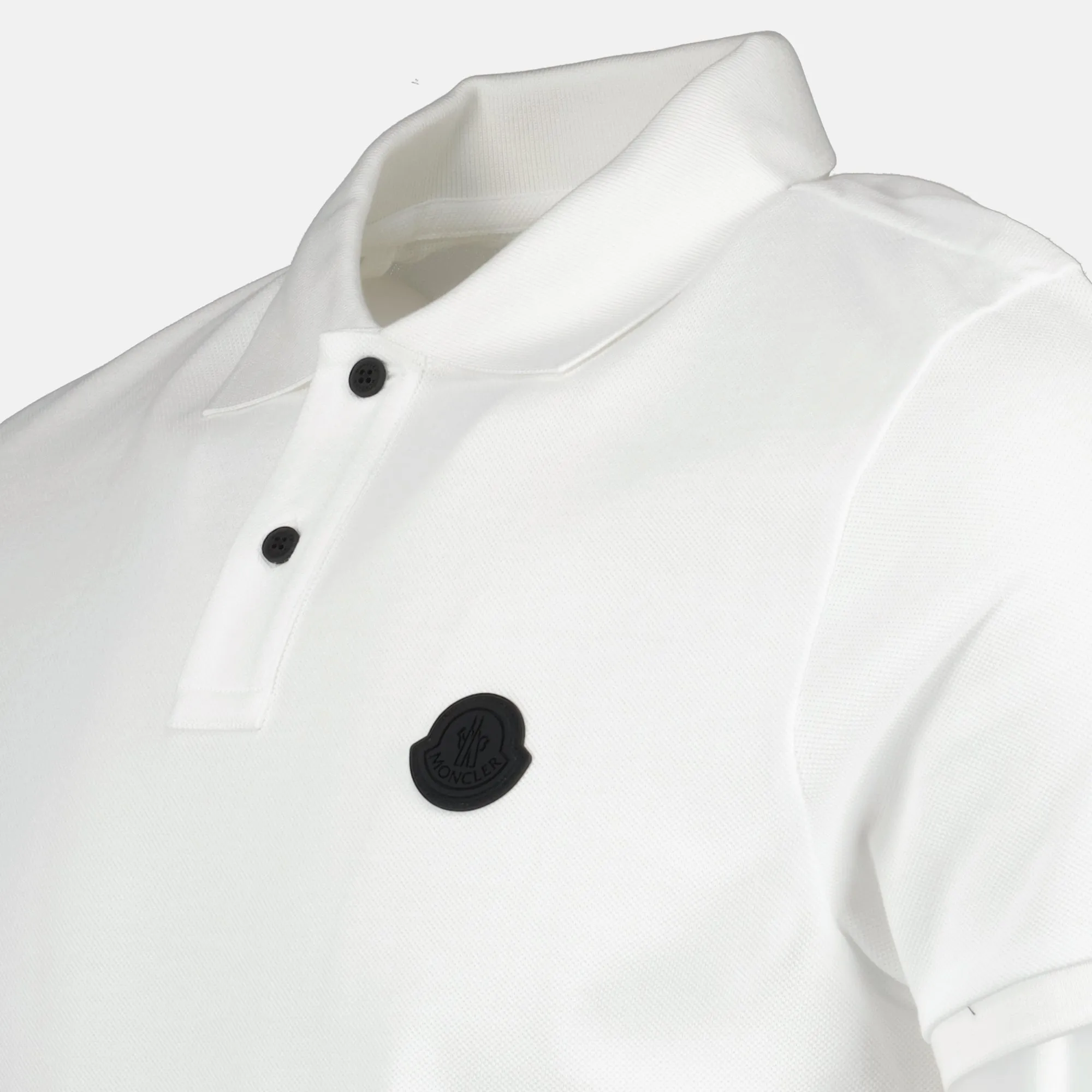 White Logo Polo Shirt