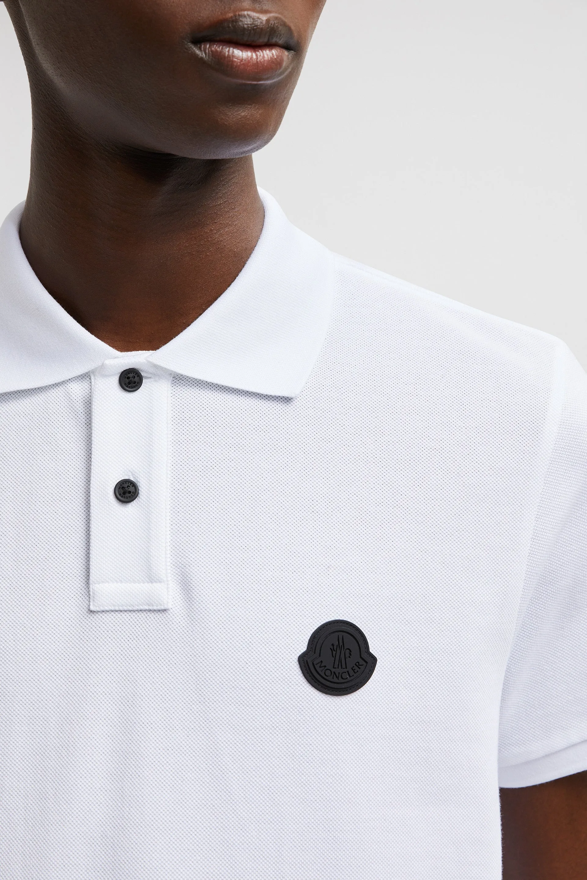 White Logo Polo Shirt