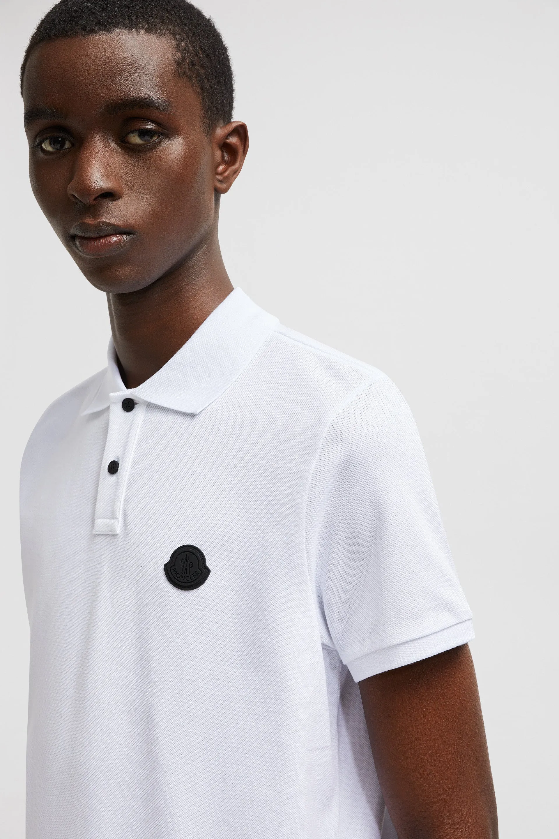 White Logo Polo Shirt