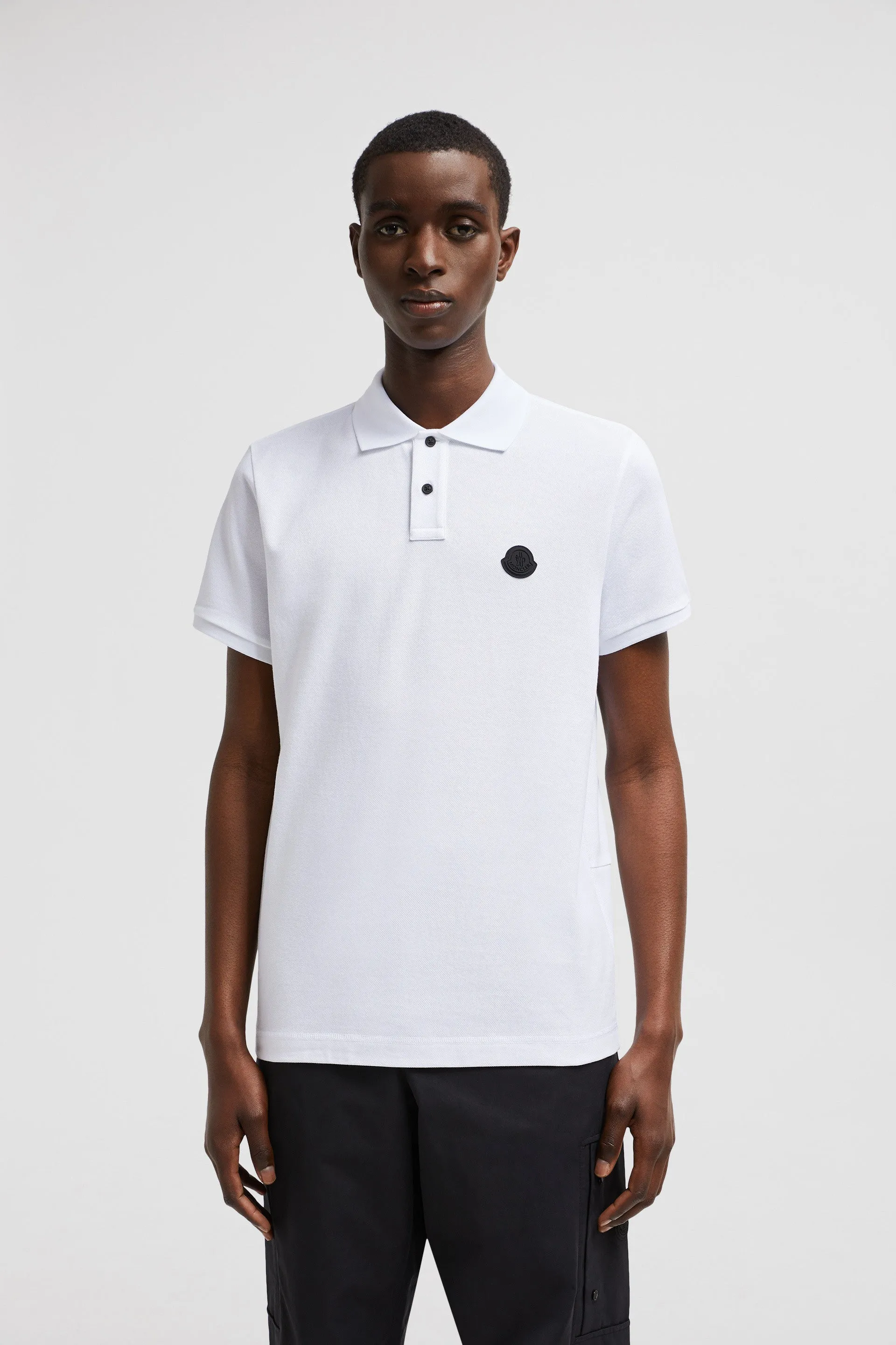 White Logo Polo Shirt