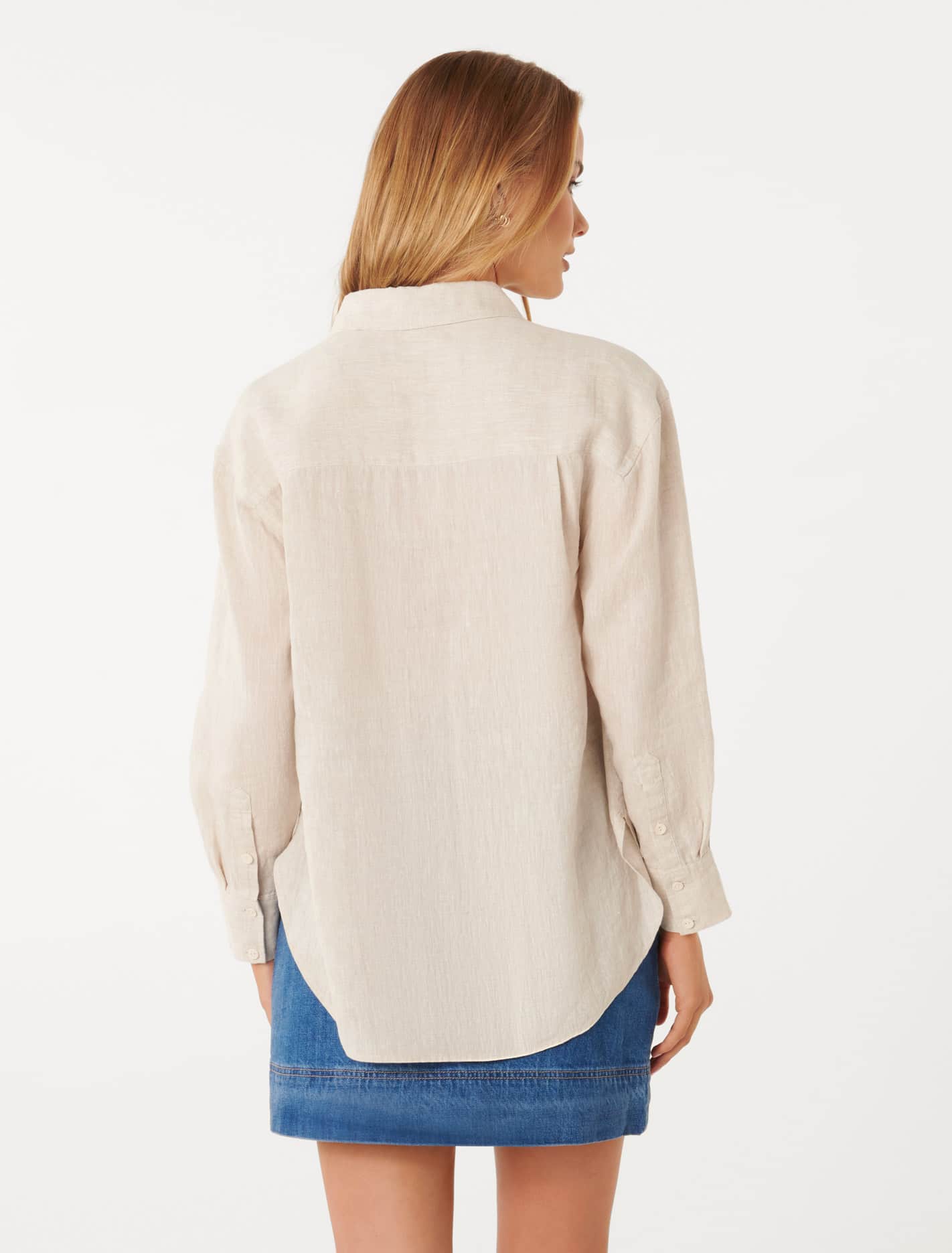 Willa Washed Linen Blend Shirt