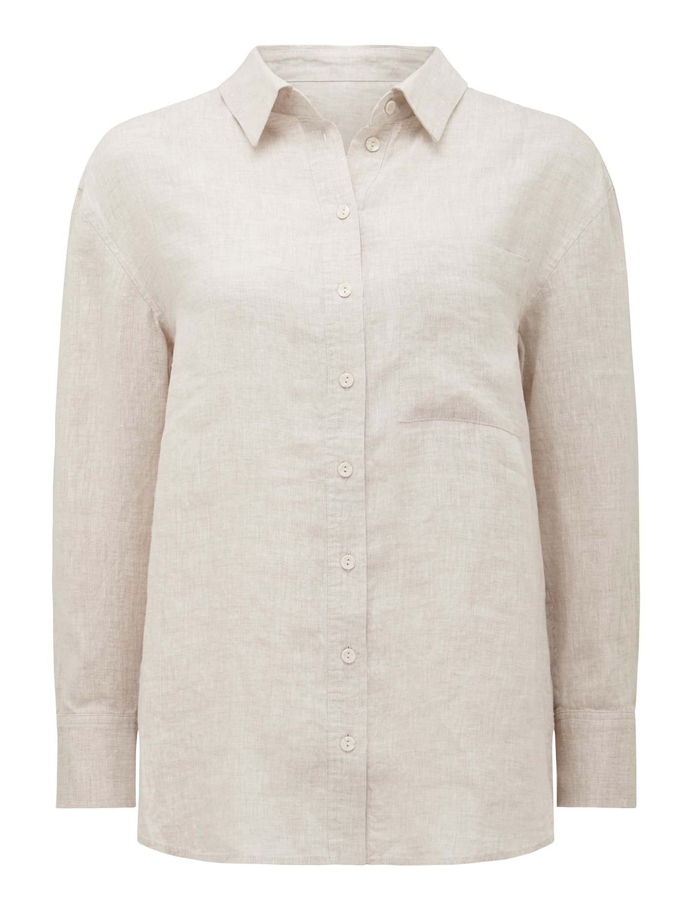 Willa Washed Linen Blend Shirt