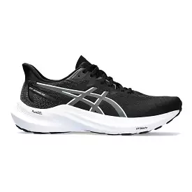 Women's Asics GT-2000 12, Black/Carrier Grey, 7 D Wide